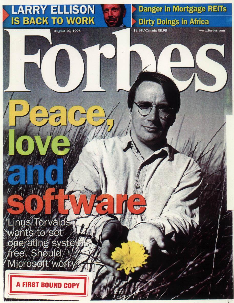 Um inovador revolucionário na capa da Forbes