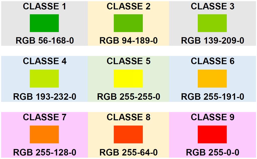 Basicamente, é preciso clicar duas vezes sobre a cor da classe e ajustar os valores do canal RGB para modificar as cores. Figura 12. QGIS 2.