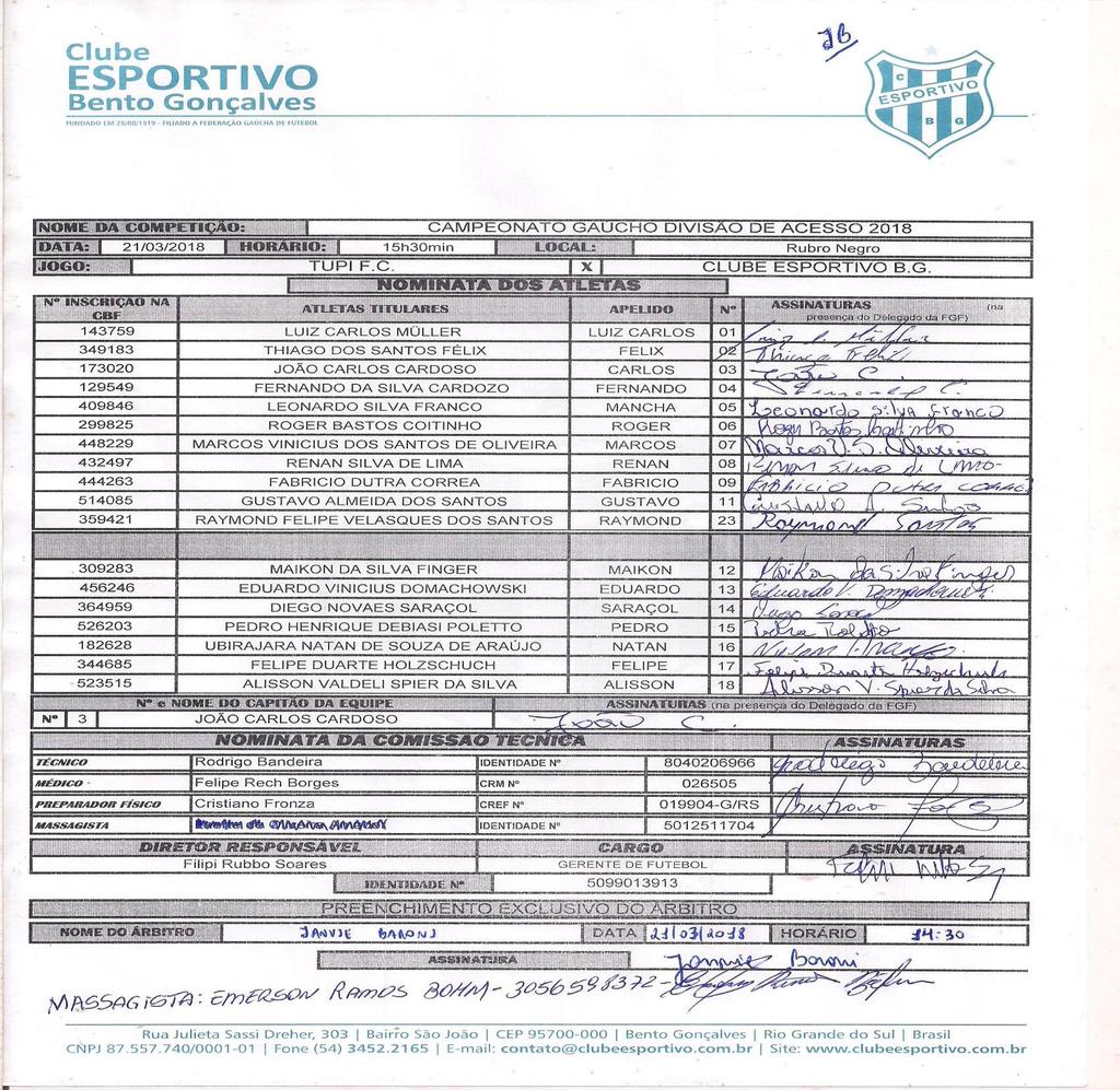 DELETAR O MODELO DE FORMULÁRIO PADRÃO DO CLUBE