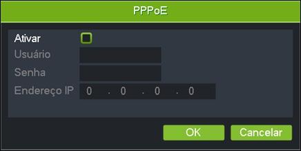Para conexões que realizam autenticação (usuário e senha da internet) no modem faça a configuração de PPPoE.