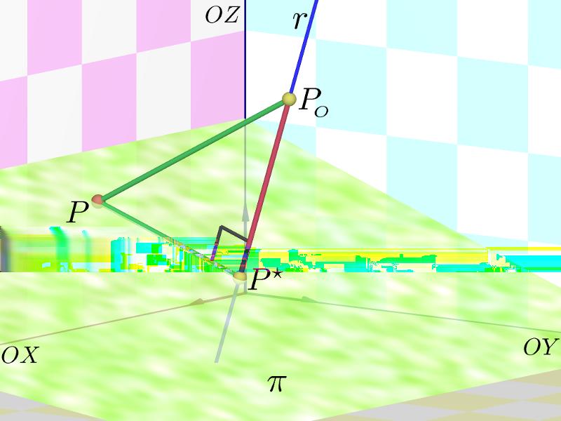 Geometria Analítica - Capítulo 1 05 Isto é, d(p 0, π) d(p 0, P ) Se P 0 (x 0, y 0, z 0 ) e π : ax + by + cz d, temos que r w (a, b, c) π e, portanto, as equações paramétricas de r são: x x 0 + at r :