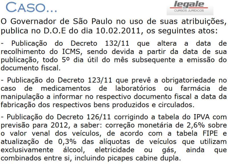 QUANTO A MATÉRIA EXIGE LEI COMPLEMENTAR I CONFLITO DE COMPETÊNCIA II LIMITAÇÕES AO PODER DE TRIBUTAR III NORMA GERAL Art. 146, CF.