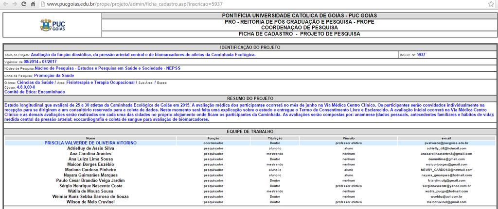 18 e-mail dos professores O contato pode ser feito com o