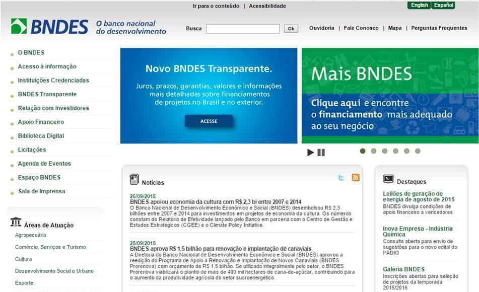 Mais BNDES www.bndes.gov.