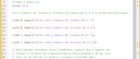 Eeríos Esrev u progr e MtL pr eetur ultplção etre dus trzes. O progr deve prero ler o úero de lhs e olus de d trz e o vlor de d etrd ds trzes.