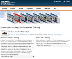 gás, além de cursos sobre espaços confinados (NR33), técnicas de detecção de gases.