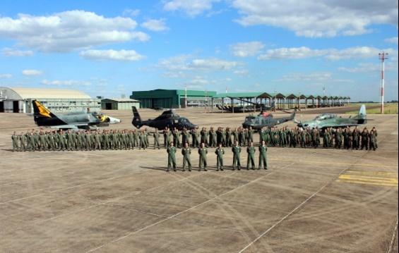 realizar o Apoio de Fogo Aéreo na conquista dos objetivos da Operação.