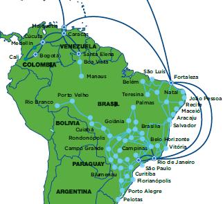 500 localidades cobertas por satélite Uma das maiores