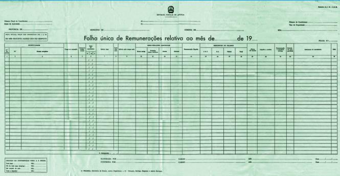 MEDIDAS DE PROMOÇÃO DA INSCRIÇÃO E ARRECADAÇÃO Boletim de identificação dos contribuintes Modelo de