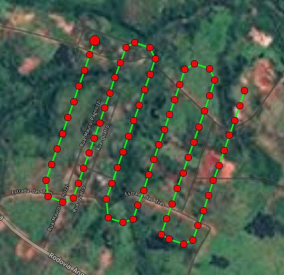 posição do centro de cada fotografia, com uma IMU (Inertial Measurement Unit), que permite a determinação da orientação exterior aproximada para cada imagem tomada durante o voo, um link de rádio e