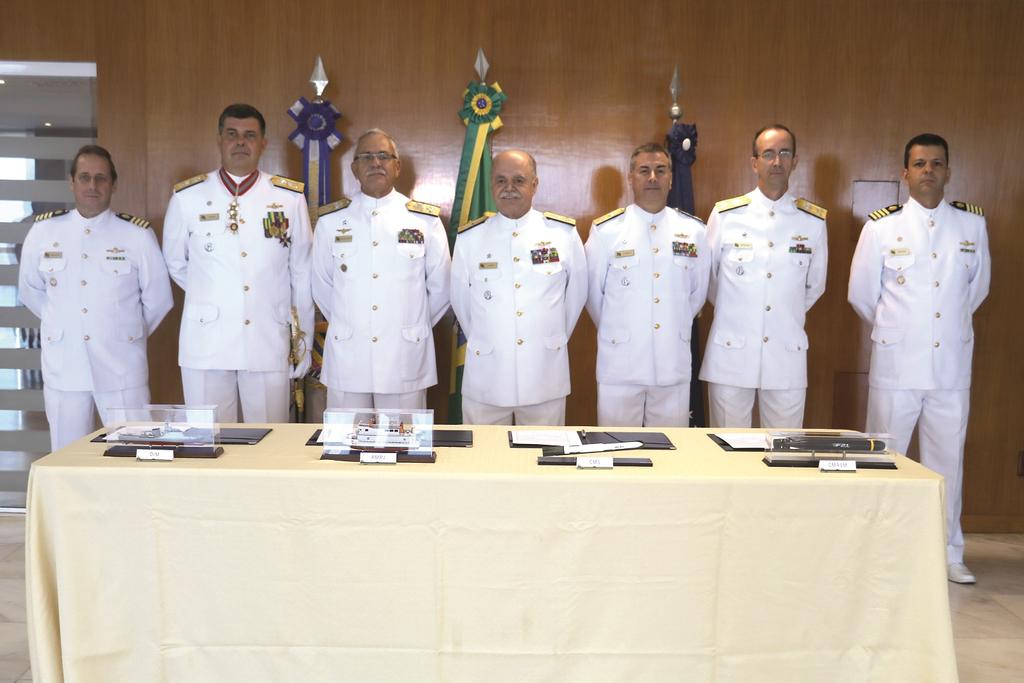 DGMM realiza cerimônia de Ativação da Diretoria Industrial da Marinha DIM Chefe do Estado-Maior da Armada preside Cerimônia de Ativação da DIM e Transferência de Subordinação do CMASM e CMS Em