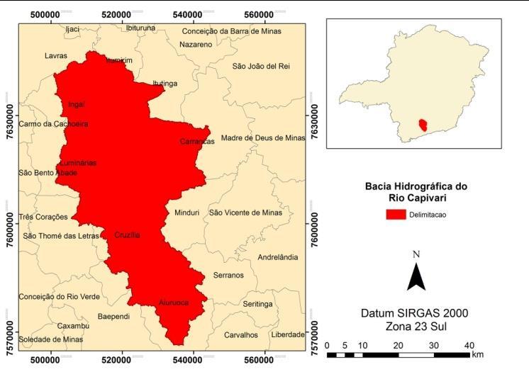 Figura1: Localização da área de estudo.