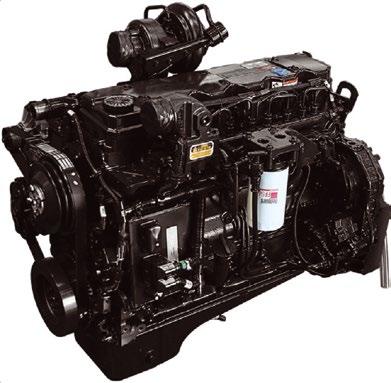7 O motor Cummins QSB6.7 combina controles de Eletrônica avançada e um sistema de autodiagnóstico com desempenho confiável.