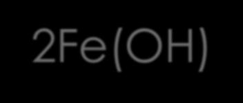 CORROSÃO Meio com baixo teor de oxigênio: 3Fe(OH) 2 Fe 3 O 4 + 2H 2 O + H