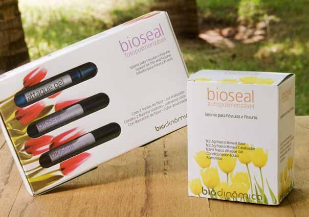 38 BIOSEAL Selante para Fóssulas e Fissuras BIOSEAL Autopolimerizável e BIOSEAL Fotopolimerizável são produtos indicados para selamento de fissuras atuando na prevenção de cáries nas áreas