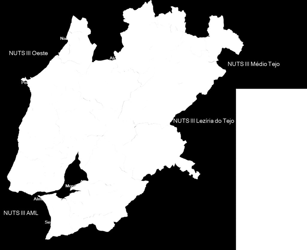 CC da Proposta de Plano Estudos Caraterização Proposta de plano Parecer final Concertação Discussão Pública Aprovado pela AM Publicado Oeste 12 6 4 2 Médio Tejo 11 5 2 3 1 Lezíria do Tejo 11 6 2 2 1