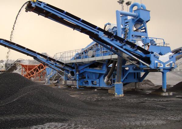 Minério de ferro Guiné, África Ocidental Bellzone Índia Bhushan Power & Steel Índia Monnet Ispat Índia Shri Bajrang Essa unidade de processamento de minérios de ferro está reduzindo a contaminação
