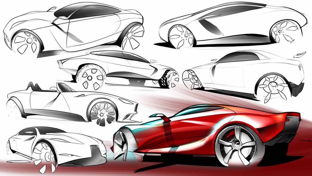 6 Ferramentas para esboçar Use a nossa coleção de guias e de ferramentas de desenho e de perspectiva para ajudar a desenhar objetos e