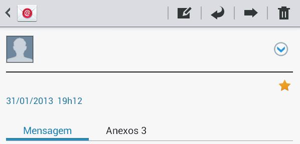 Comunicação Responde a mensagem Escreve uma mensagem Adiciona este endereço de email a lista de contatos Encaminha a mensagem Apaga a mensagem Marca a mensagem como favorita Abre os anexos Vá para