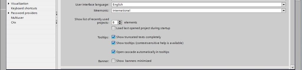 fi Selecione em "Settings" (Configurações) no itemfi "General" (Gerais) o "User interface language fi Portuguese" (Idioma da superfície Português) e