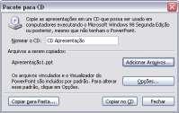 Este recurso é fundamental para ocasiões onde precisamos levar nossas apresentações para outros computadores, sem perder nenhum arquivo vinculado a ela, como