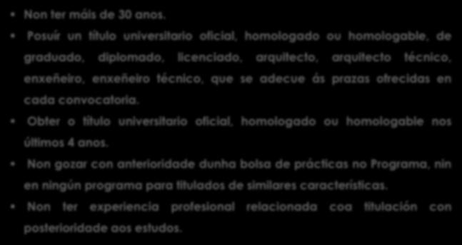 TITULADOS AMBITO ESTATAL FUE- PROGRAMA OPTIMUS EXECUTIVE Programa creado pola FUE e a Universidade Francisco de Victoria para facilitar aos recén titulad@s súa inserción no mercado laboral que