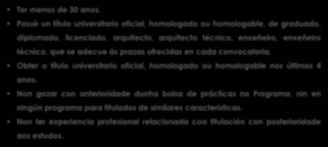 Área de Orientación Laboral e Emprego TITULADOS AMBITO ESTATAL FUE- PROGRAMA GAIA GAIA é un máster universitario, Master in Professional Development 4.