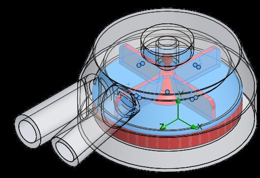 velocidade angular no sistema. Figura 15: variação de velocidade do fluxo do sistema. Gráfico 3: Variação de velocidade no sistema.