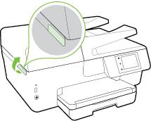 Eliminar um congestionamento de papel CUIDADO: Não puxe o papel congestionado pela parte frontal da impressora. Em vez disso, siga as etapas abaixo para remover o congestionamento.