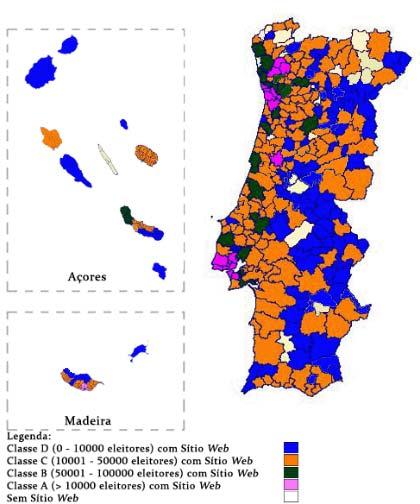 8 86 Câmara Municipal de Sines C (132.882) 22 90 9 5 Câmara Municipal de Felgueiras C (22.