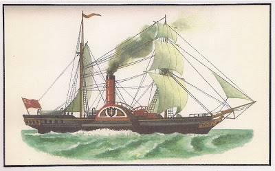 Navio final século XIX.
