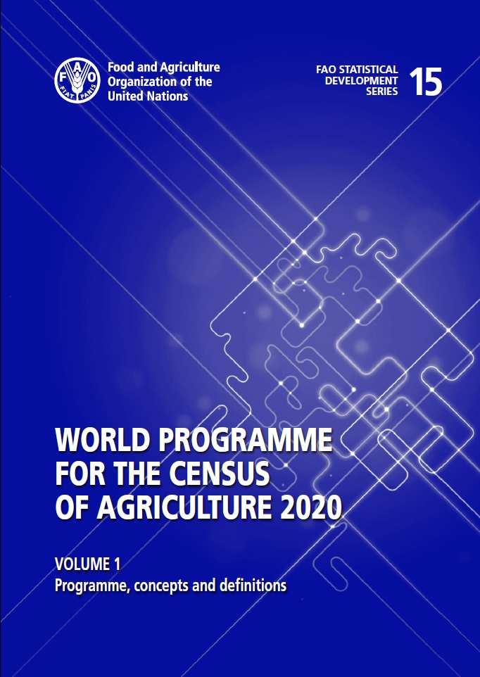 Censo Agro Segue recomendações da FAO