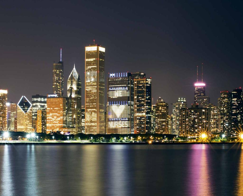 Chicago Conhecida como a Cidade do Vento, Chicago ergue-se das margens do Lago Michigan para exibir a imagem perfeita de uma metrópole americana moderna.