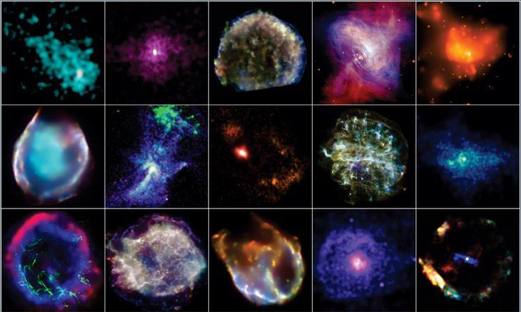 Remanescentes de Supernovas Estes objetos são o resultado da interação