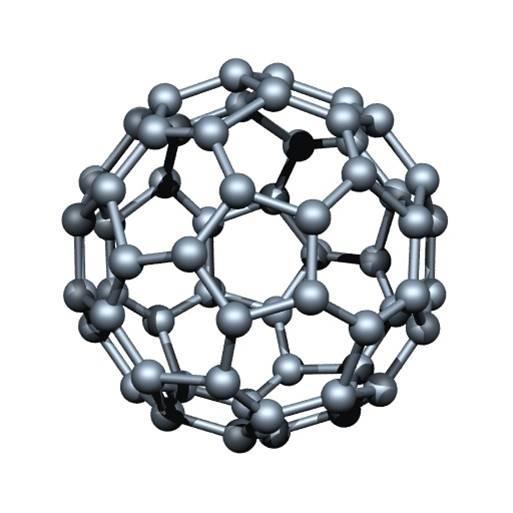Diamante Grafite Fulereno (C60). Figura4: estruturas cristalinas do diamante,grafite e Fulereno.