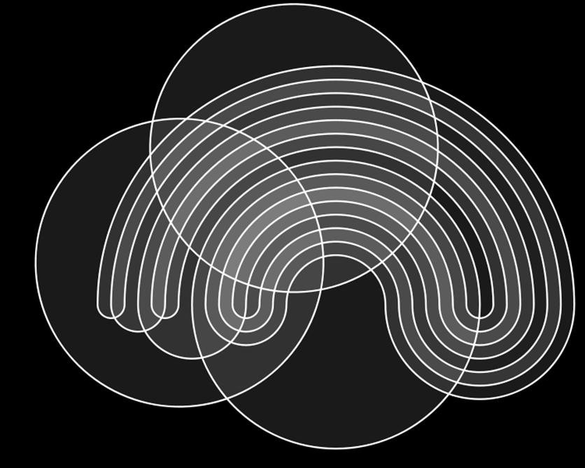 Diagrama de Venn para n = 6 Número de comparações é