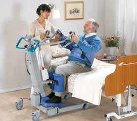 Pacientes em ambientes de cuidados obtêm benefícios físicos e psicológicos importantes quando sua mobilidade é mantida.