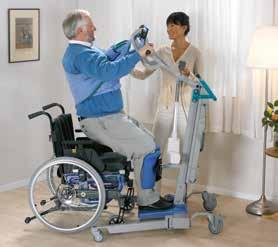O SARA 3000 é a escolha perfeita para a transferência de um paciente como Carl (vide Mobility Gallery da ArjoHuntleigh no verso).