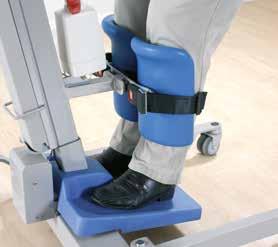 O SARA 3000 foi projetado ergonomicamente com as necessidades de ambos, cuidador e pacientes, em mente.