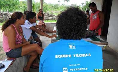 Projeto Pesca Solidária Realização: CIA Patrocínio: Petrobras 3 Grupos Produtivos - Geração de Renda Através do acompanhamento técnico da Associação de Pescadores e Marisqueiras do estuário Timonha e