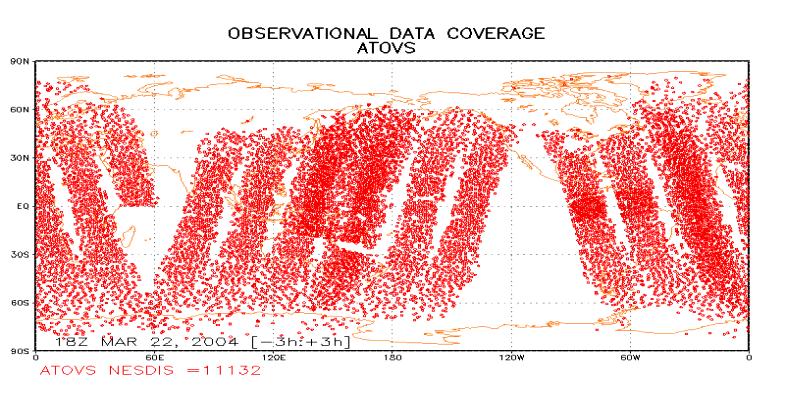 onde T e r são as variáveis informadas pelos perfis do ATOVS para um determinado nível de pressão, com T e T V em graus K absolutos e r em (g/g).