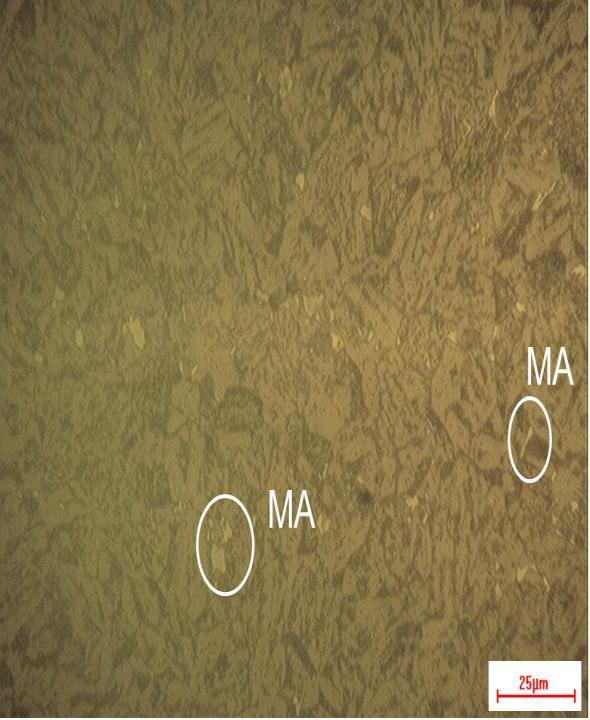 5. 10 - Microestrutura das amostras do aço A submetidas ao