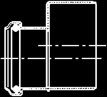 00 Quick-Fit Vedante de Passagem para negativos de laje, corpos de