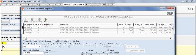 Passo 5 Emissão da Proposta Dados Proposta Cálculo e Impressão da Proposta Na tela principal do Sistema (Dados Proposta), se desejar calcular a proposta e ver os dados na tela deve-se ir ao botão