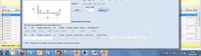 Para visualizar a proposta completa na tela, deve-se ir a print (o sistema já calcula o valor quando se aperta esse botão) e abrirá uma tela para selecionar as seguintes opções : Padrão Imprime a