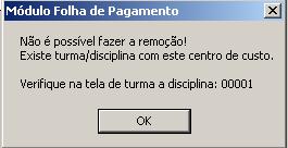 Os meses a serem lançados precisam ser configurados na tela Data do Processamento.