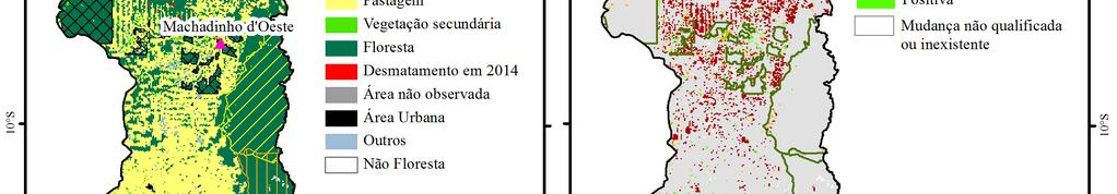 Machado, em Rondônia, considerando o intervalo entre 2004 e 2014.