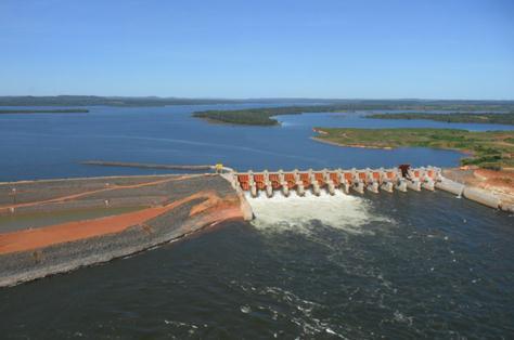 Projeto hidrelétrico em construção: Estreito A Unidade 1 entrou em operação comercial em 29 de abril; a Unidade 2, em 2 de julho e a Unidade 3, em 30 de setembro.