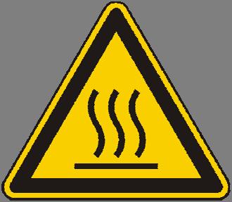 Indicações de segurança Perigo por pressão operacional Perigo de queimadura devido a superfícies quentes Substâncias prejudiciais à saúde ou irritantes Perigo por