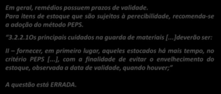 Métodos de Avaliação de Estoque 26.